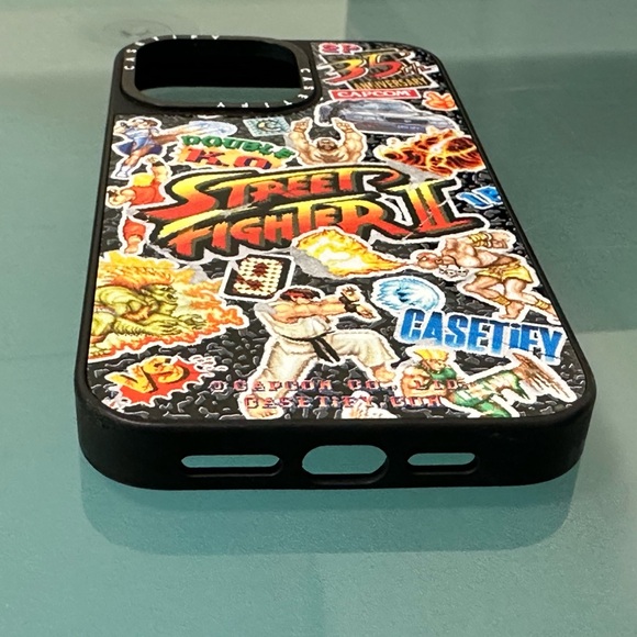 CASETiFY Apple iPhone 14 Pro Max Street Fighter Sticker Black MagSafe Case - Picture 6 of 6